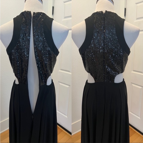 Lulu’s Nothin' But Love Black Sequin Maxi Dress in Black - Picture 14 of 14